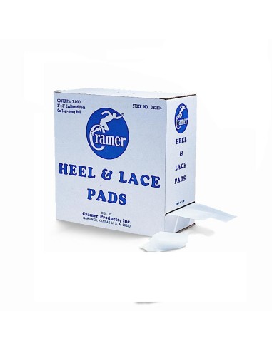 Heel lace pads 2000 X 7.5