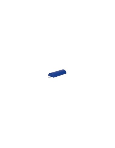 Cojín Medio Cilindro 15 Cm Azul - Rodillo Para Camilla
