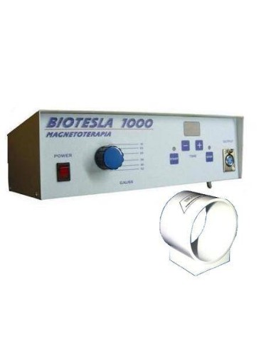 Magnetoterapia Biotesla 1000 - Generador + Solenoide+placas