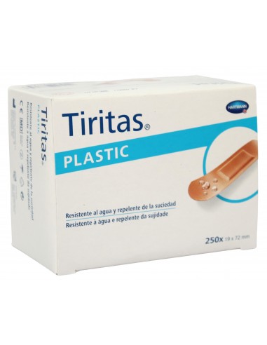 Tiritas Plastic caja 250 uds.