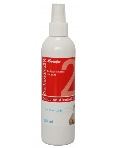 Clorhexidina alcohólica 2% spray 250 ml