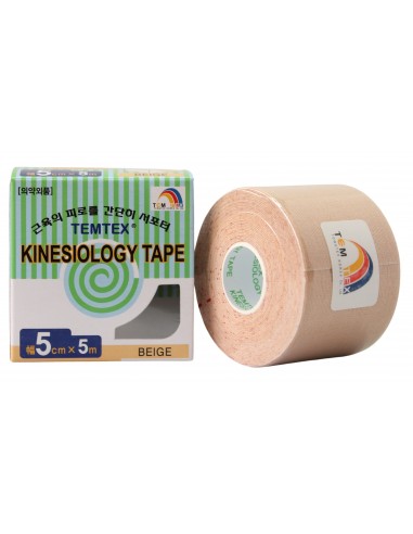 Kinesiology Tape Temtex 5X5 Beige